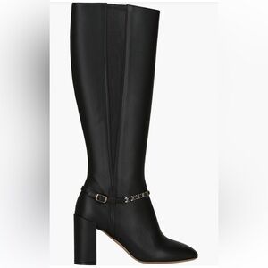 Salvatore Ferragamo Black Knee-High Boots